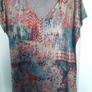 Fresh Fix women's shirt. Multicolor. Size M. Worn once.